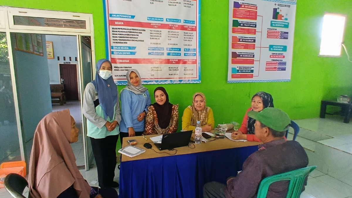 Tim Kesehatan Puskesmas Way Urang Gelar Kegiatan Prolanis dan Pemeriksaan Laboratorium Bersama BIOLAB Pramitra Bandar Lampung di Desa Marga Catur