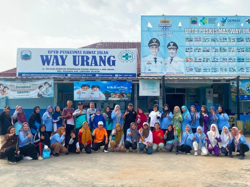 Senam Sehat Bersama Warga Way Urang