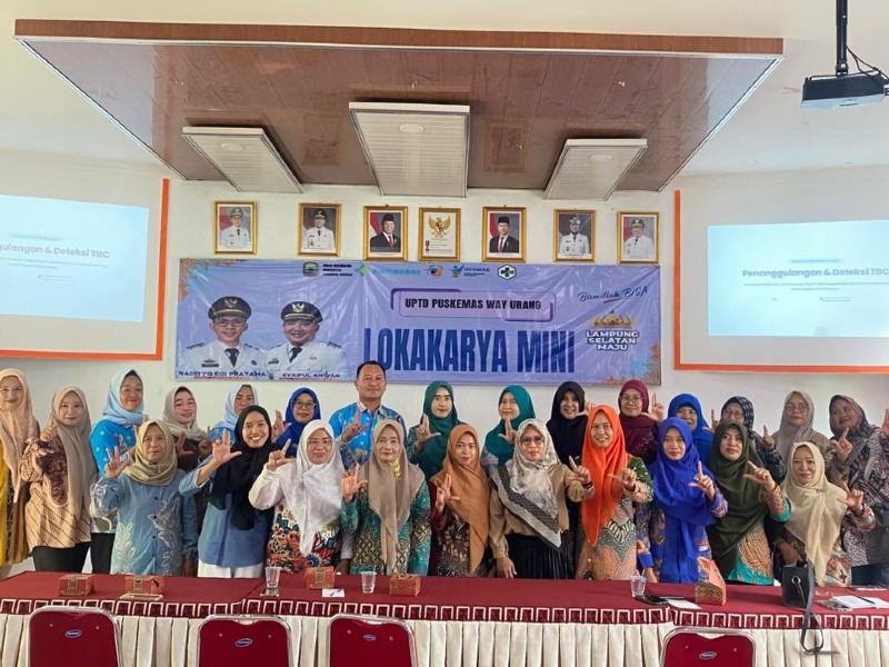 Lokakarya Mini Lintas Sektor Puskesmas Way Urang
