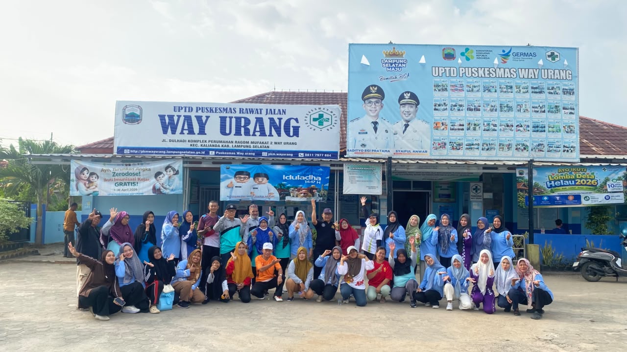 Senam Sehat Bersama Warga Way Urang
