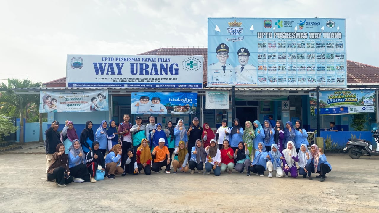 Senam Sehat Bersama Warga Way Urang