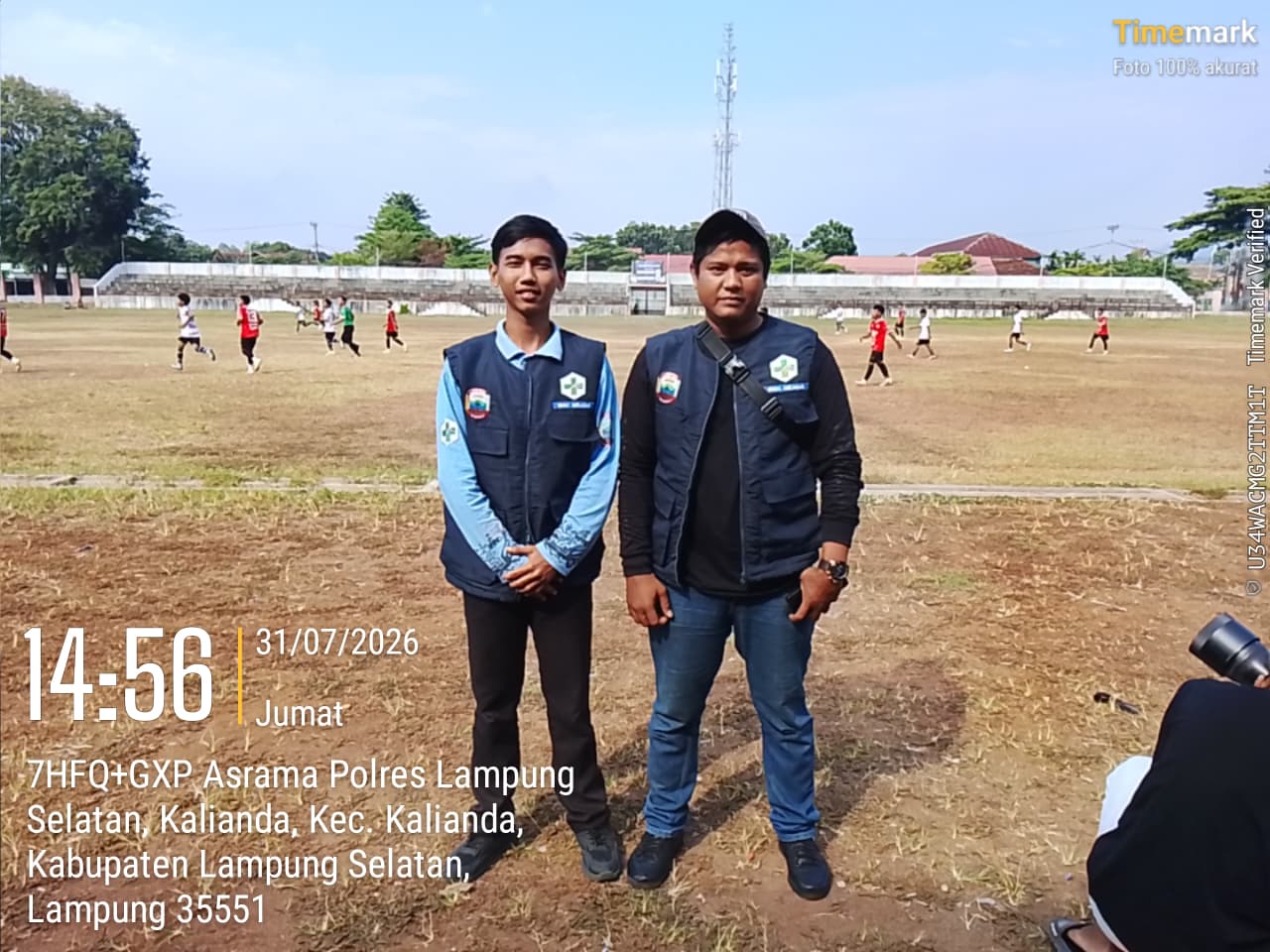 Pelayanan P3K Piala Soeratin Cup Kabupaten Lampung Selatan di Stadion Raden Intan Kalianda  Deskripsi Album: