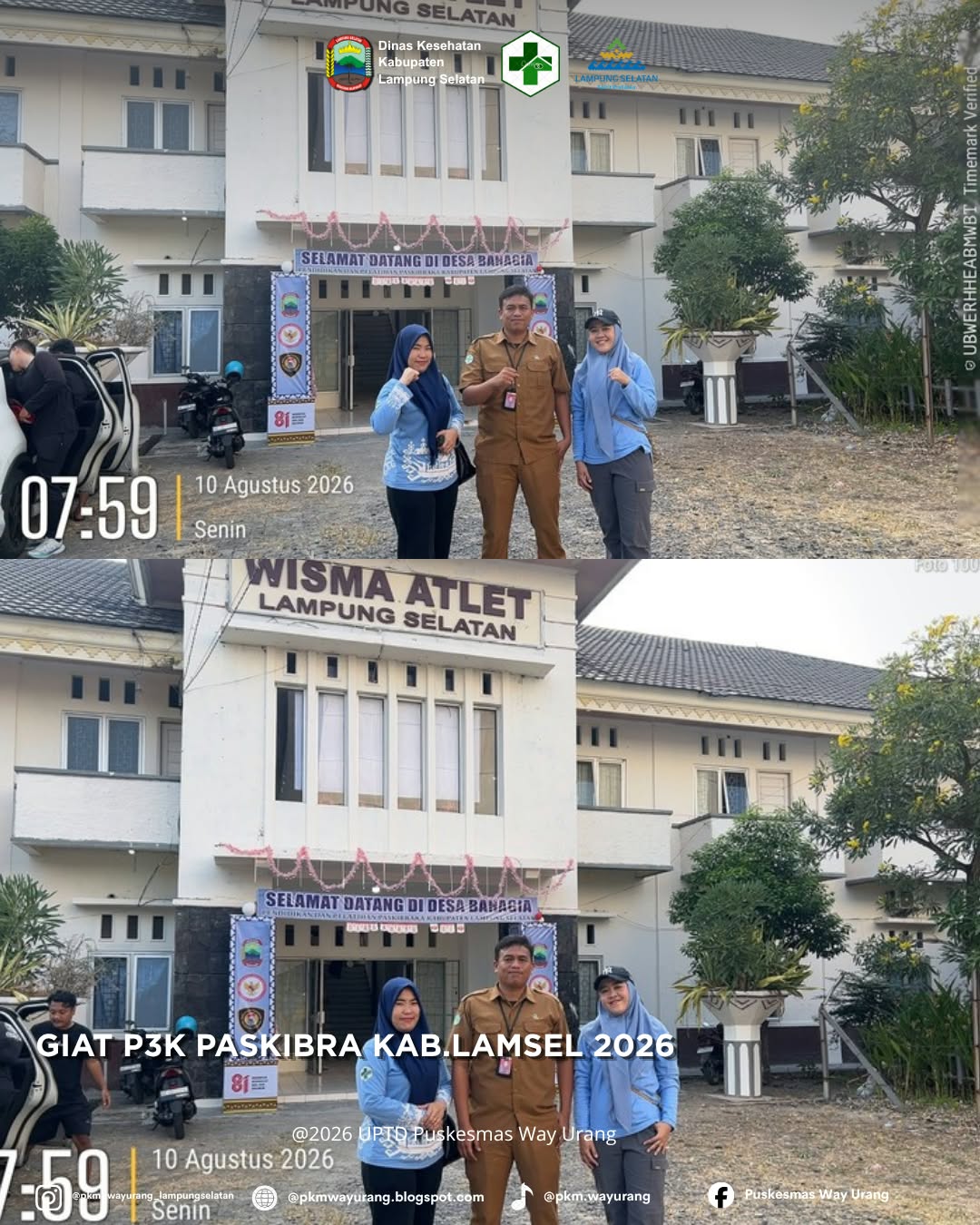 GIAT P3K PASKIBRA KABUPATEN  LAMPUNG SELATAN TAHUN 2026