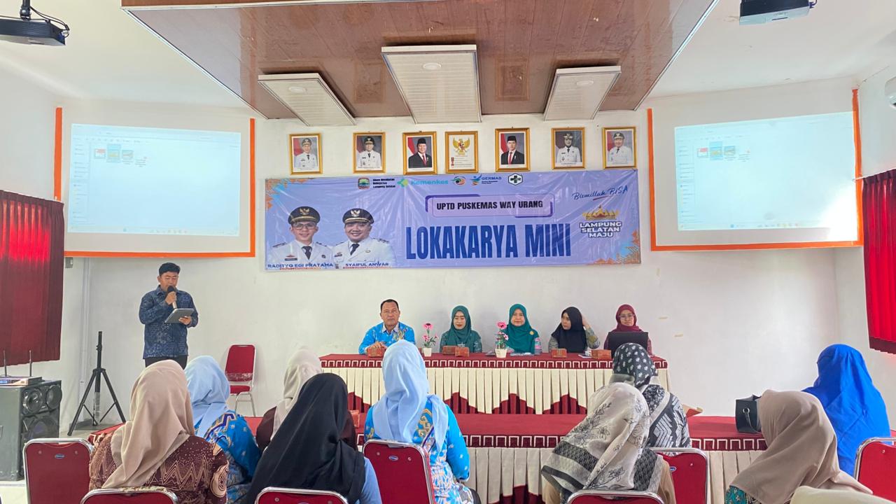 Lokakarya Mini Lintas Sektor Puskesmas Way Urang