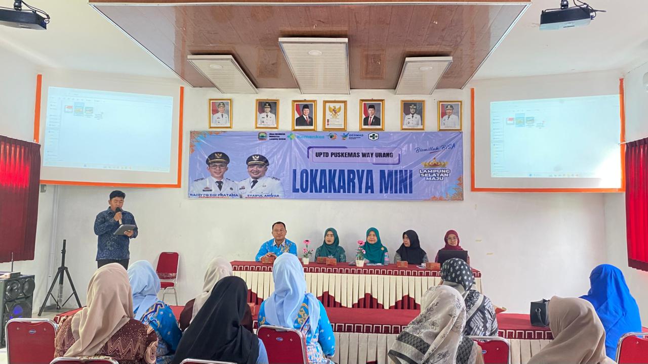 Lokakarya Mini Lintas Sektor Puskesmas Way Urang
