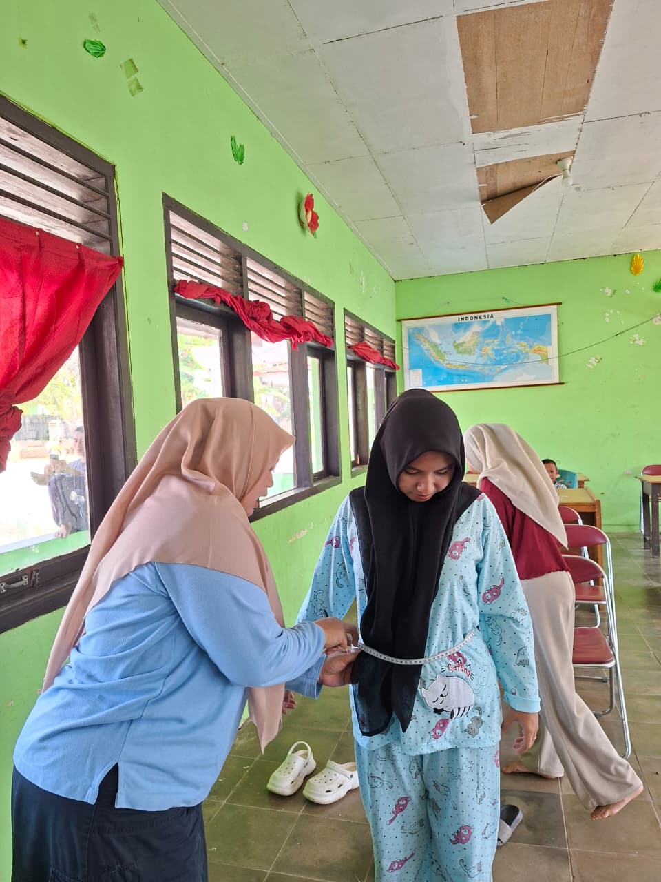 Cek Kesehatan Gratis (CKG) di PSSA Harapan Bangsa Desa Kedaton